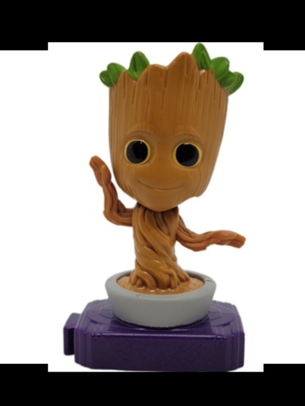 McDonald's x Marvel Studios Heroes Happy Meal Toy Potted Groot, Circa 2020
